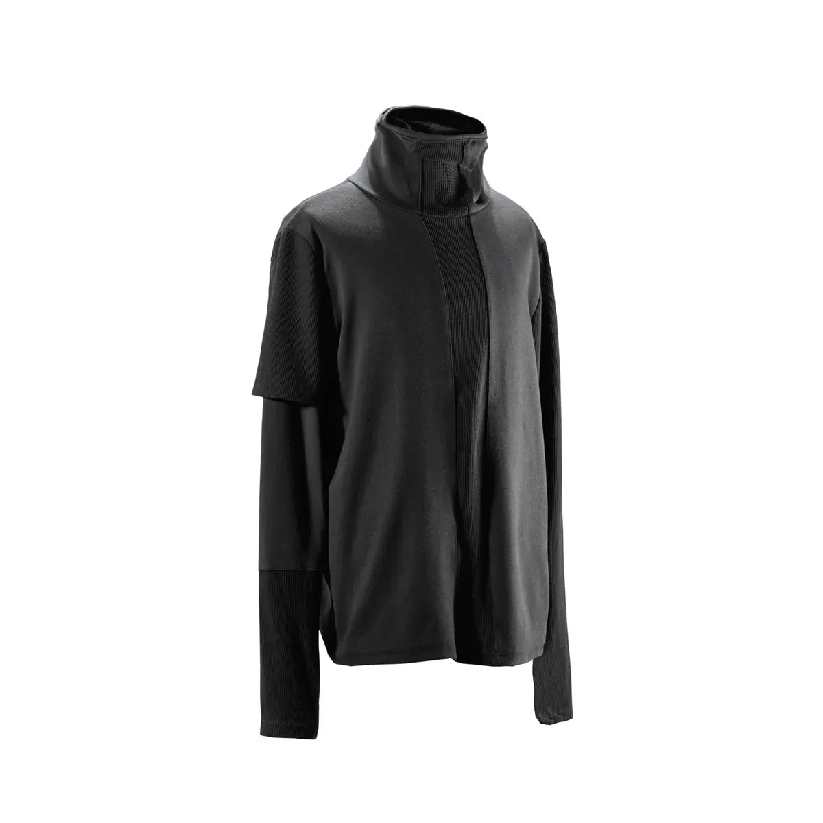 Functional High Neck Long Sleeve Finger T-shirt Men - Bellarte Enchanté Functional High Neck Long Sleeve Finger T-shirt Men